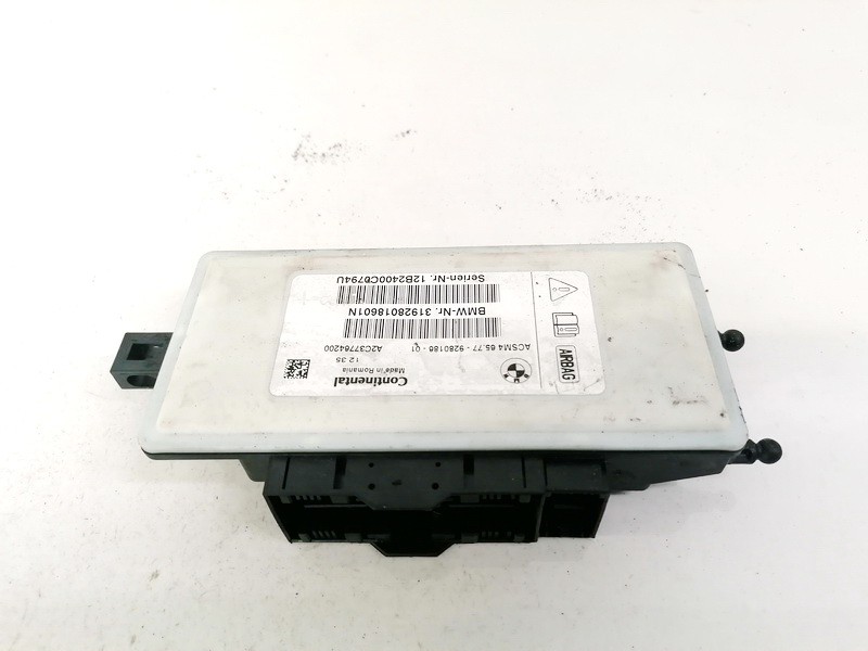 6577928018601 BMW 5-Series 2014 CALCULATEUR AIRBAG