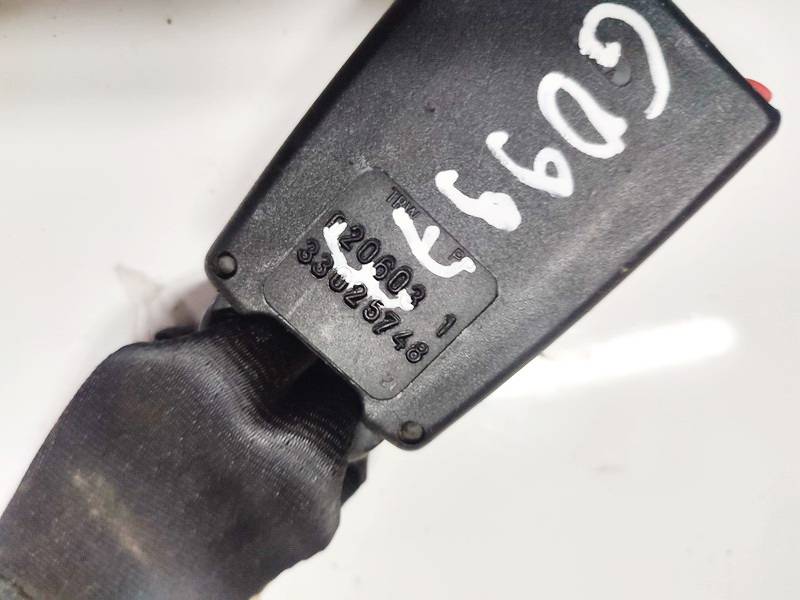 6206031 Fiat Doblo 2003 Boucle Boucle de Ceinture Arrière droite - Thumbnail 3