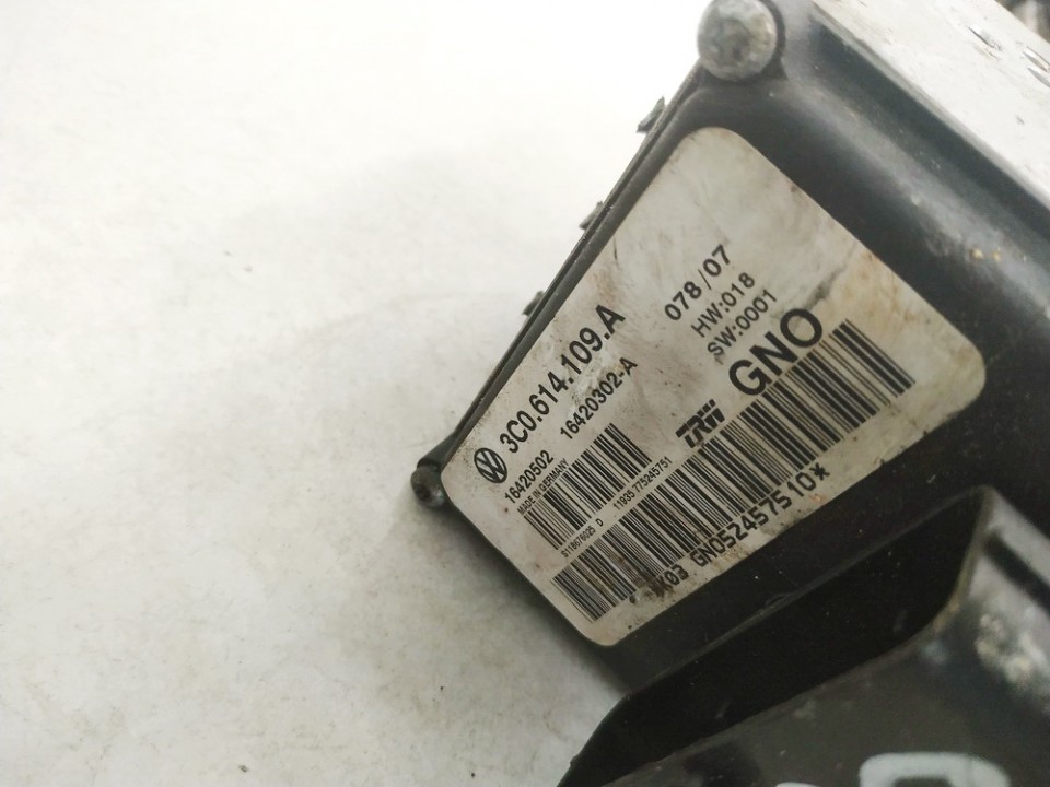 3C0614109A Volkswagen Passat 2006 ABS Unit (ABS Brake Pump) - Thumbnail 3