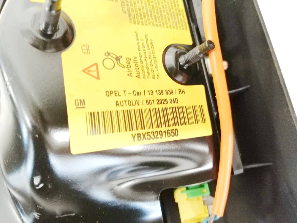 13139839 Opel Astra 2005 Seat AIRBAG - Thumbnail 3