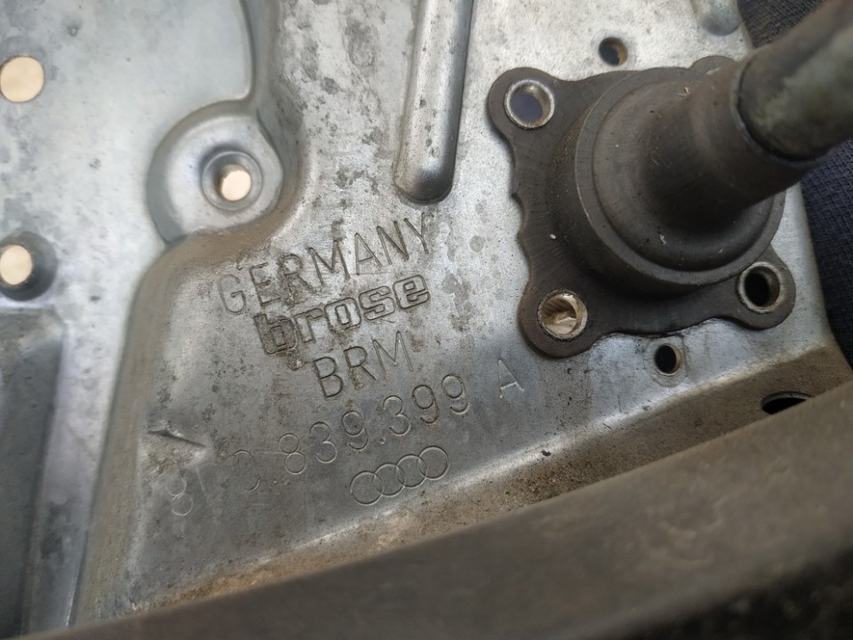 8D0839399A Audi A4 1999 Door winder mechanism (Window Regulator) - REAR LEFT - Thumbnail 3