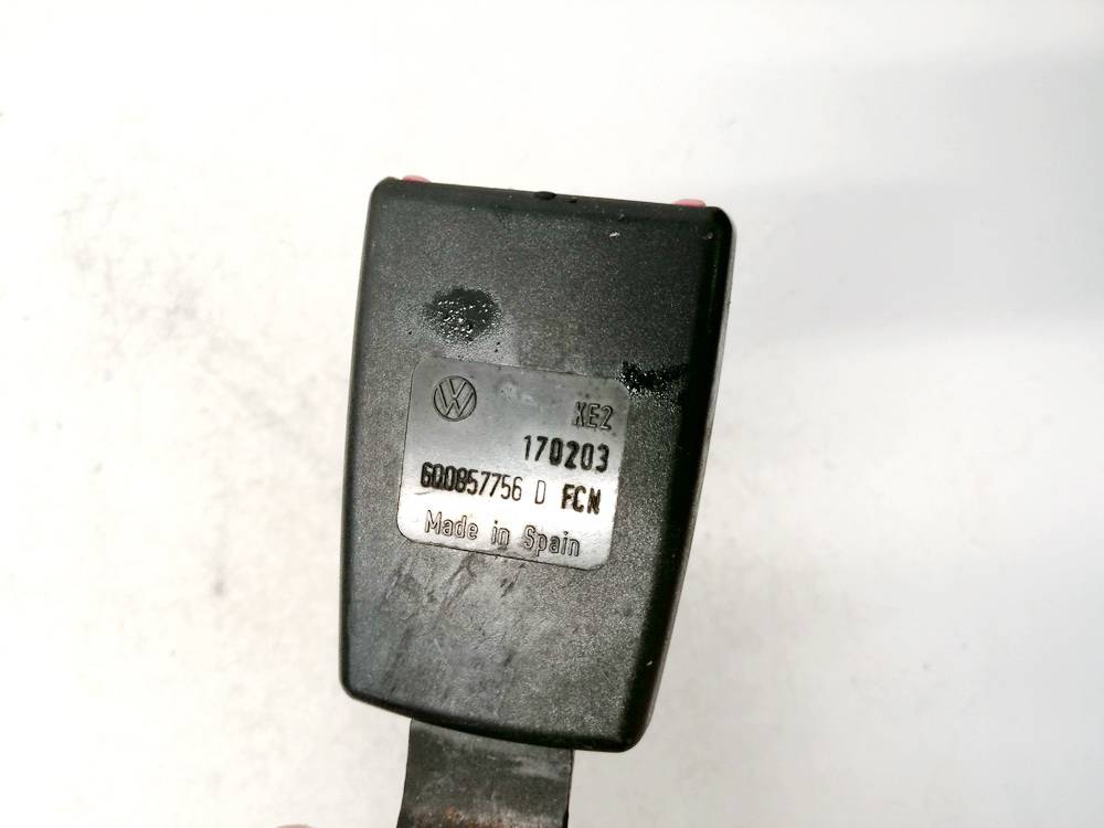 6Q0857756D Seat Cordoba 2003 Seat belt holder (Seat belt Buckle) - FRONT LEFT - Thumbnail 3