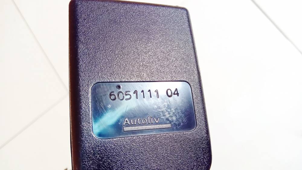 605111104 Citroen C8 2006 Seat belt holder (Seat belt Buckle) -  REAR MIDDLE - Thumbnail 3