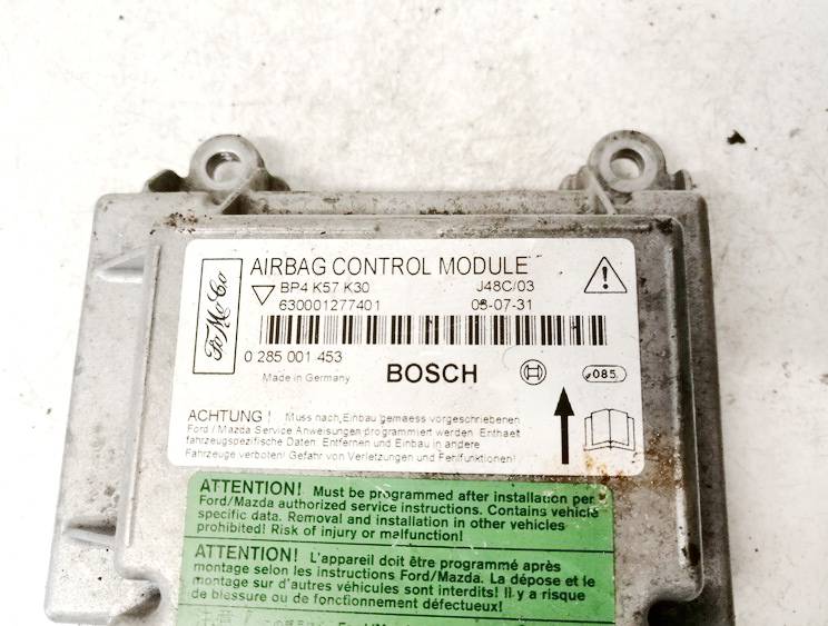 0285001453 Mazda 3 2003 Komputer SRS airbag – moduł sterujący poduszek powietrznych - Thumbnail 3