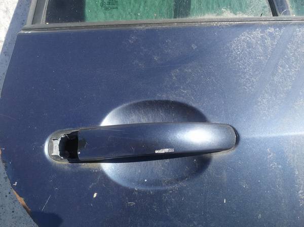 Volkswagen Golf Plus 2007 Türgriff Türaussengriff Hinten Rechts
