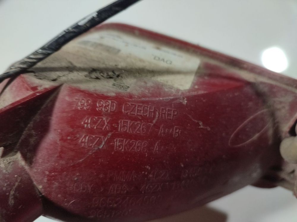 00006606 Citroen C4 2005 Fog lamp (Fog light) - REAR RIGHT - Thumbnail 6