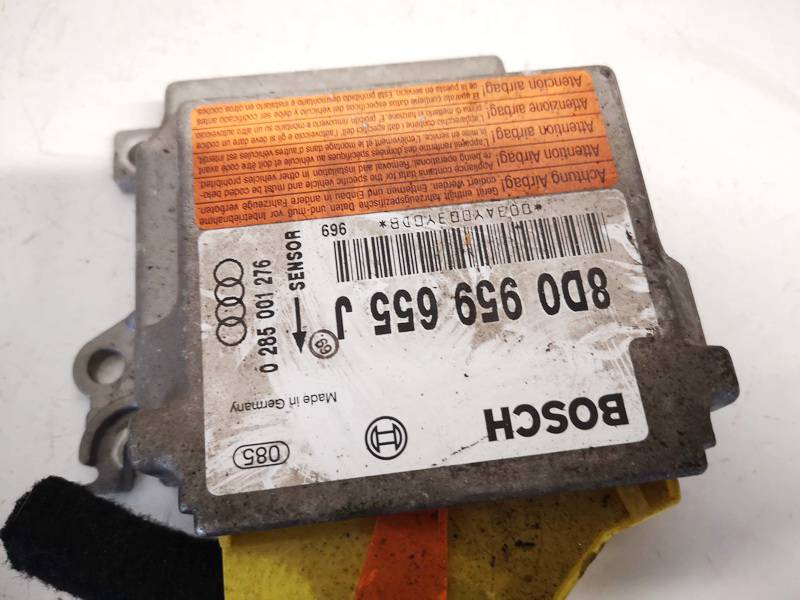 8D0959655J Audi A4 1999 Steuergerät ECU Modul Airbag steuergerät - Thumbnail 2