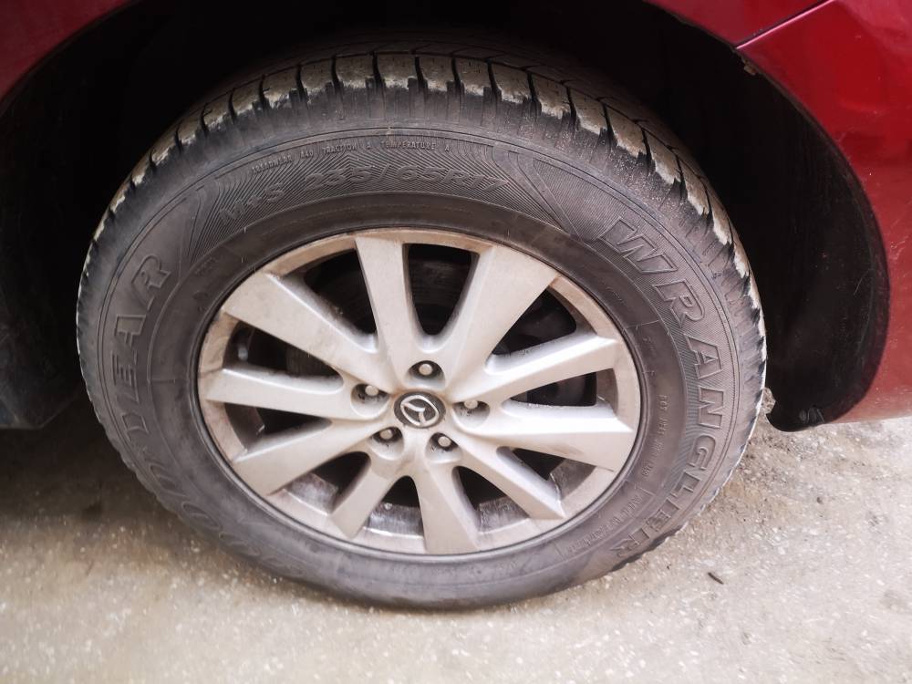 5X114.3 Mazda CX-7 2010 Komplet Kół Zimowych R17 - Thumbnail 4