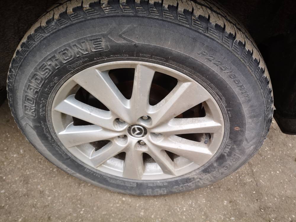 5X114.3 Mazda CX-7 2010 Komplet Kół Zimowych R17 - Thumbnail 2