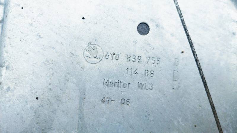 6Y0839755 Skoda Fabia 2006 Durvju loga pacēlājs - AIZMUGURE PA KREISI - Thumbnail 2