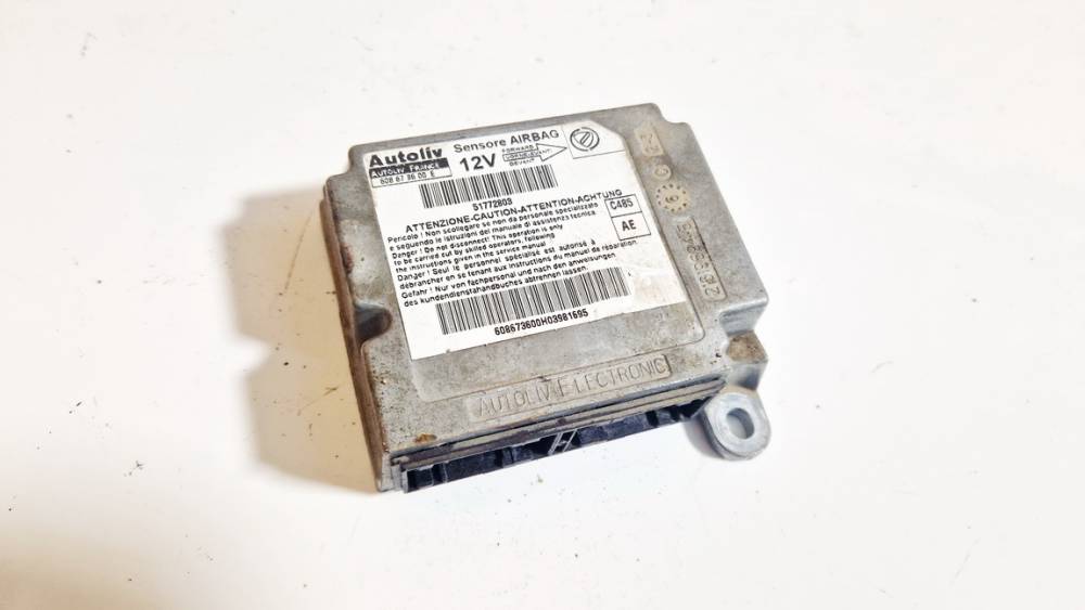 608673600E Fiat Doblo 2007 Airbag crash sensors module