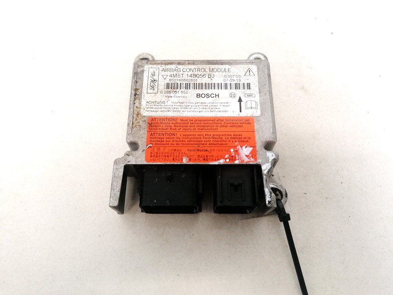 4M5T14B056BJ Ford Focus 2007 Komputer SRS airbag – moduł sterujący poduszek powietrznych