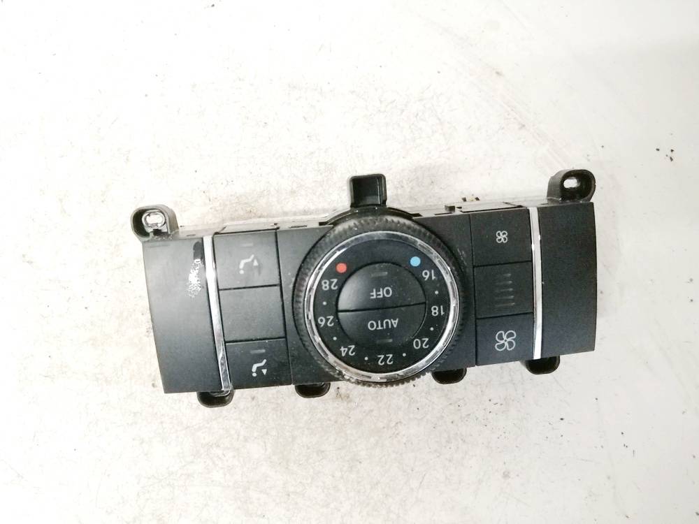 A1648206989 Mercedes-Benz ML-CLASS 2005 Klimata vadības panelis (sildītāja vadības slēdži)