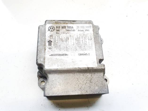 1K0909605A Volkswagen Golf 2003 Airbag crash sensors module