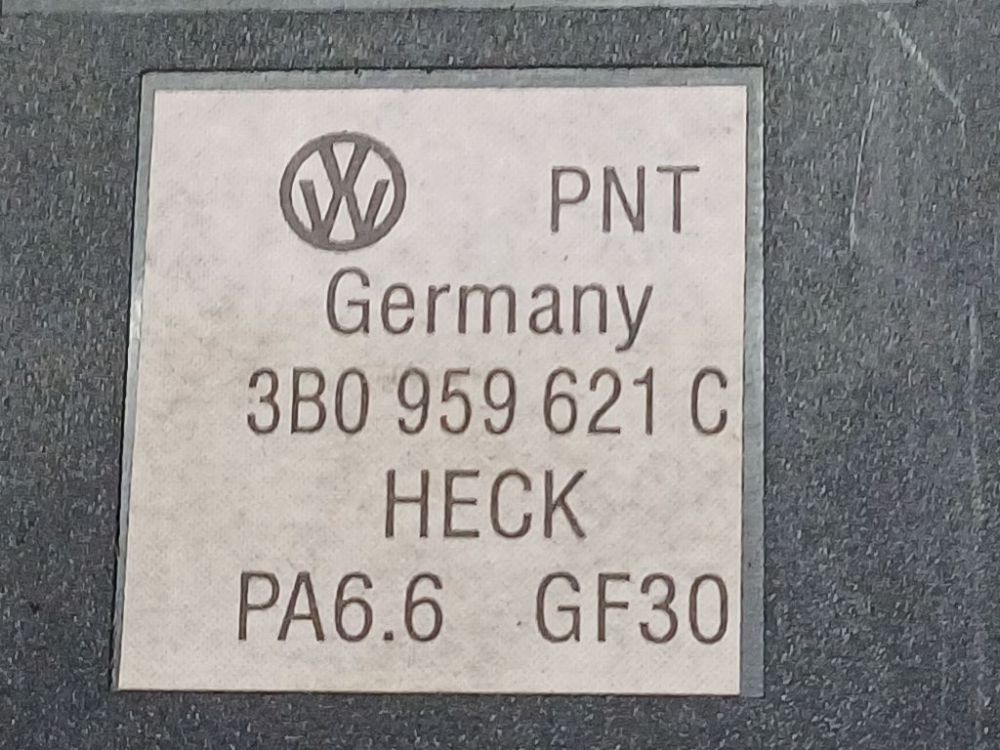 3B0959621C Volkswagen Passat 1998 Pare-Brise Radiateur Interrupteur