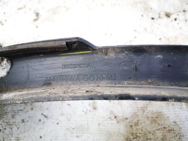 74410SWAG010M1 Honda CR-V 2008 Wheel Arch (fender) Trim - REAR RIGHT - Thumbnail 3