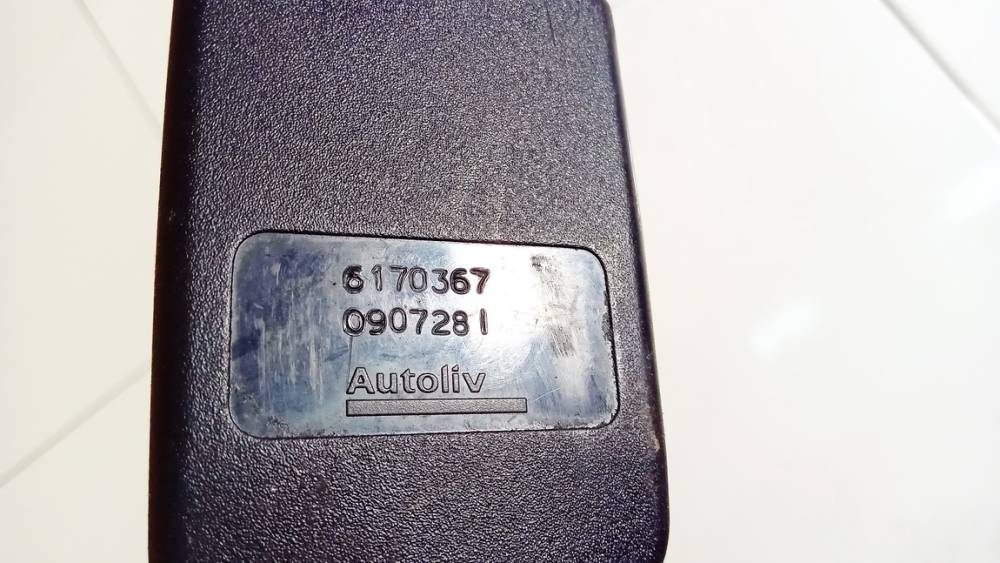 6170367 Citroen C3 Picasso 2009 Seat belt holder (Seat belt Buckle) - REAR LEFT - Thumbnail 3