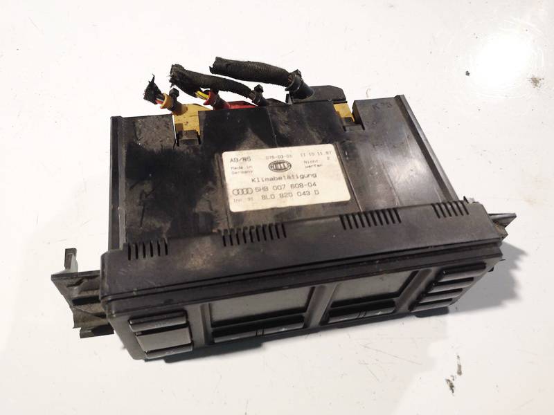 8L0820043D Audi A4 1998 Ilmastoinnin ohjaus