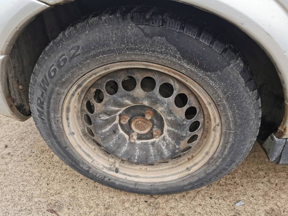 4X100 Opel Astra 2000 Komplet stalowych felg R15 - Thumbnail 2