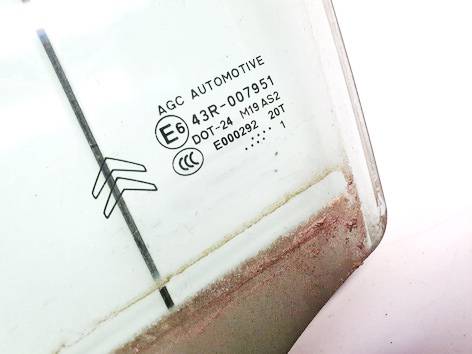 DOT24M19AS2 Citroen DS3 2011 Боковое окно - передний левый - Thumbnail 2