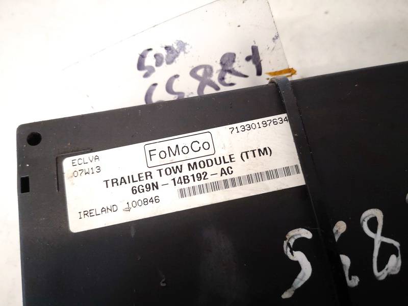 6G9N14B192AC Ford Mondeo 2008 General Module Comfort Relay (Unit) - Thumbnail 2