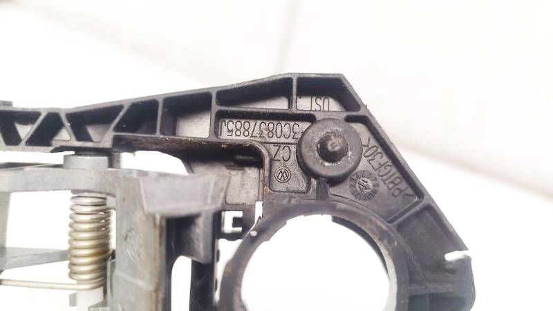 3C0837885J Volkswagen Passat 2006 Door Handle Exterior - REAR LEFT - Thumbnail 3