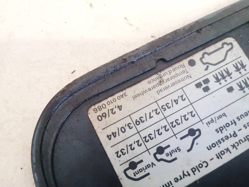 3A0010086 Volkswagen Passat 1994 Tankdeckel Tankklappe - Thumbnail 3