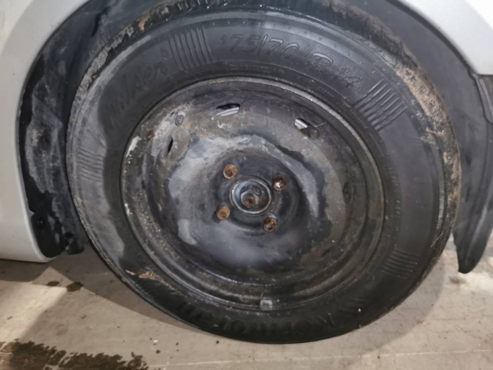 4X108 Peugeot 1007 2007 Juego de ruedas de hojalata R14