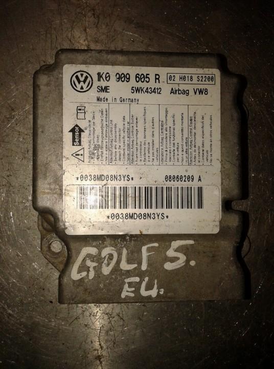 1K0909605D Volkswagen Golf 2005 Airbag crash sensors module