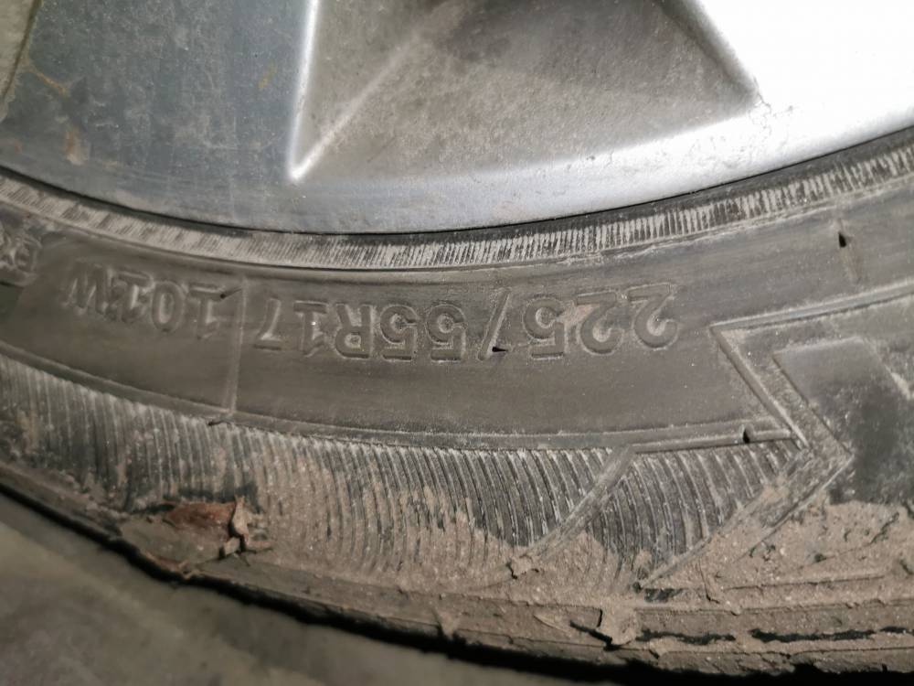 5X108 Citroen C5 2009 Lietu ratu komplektas R17 - Thumbnail 5