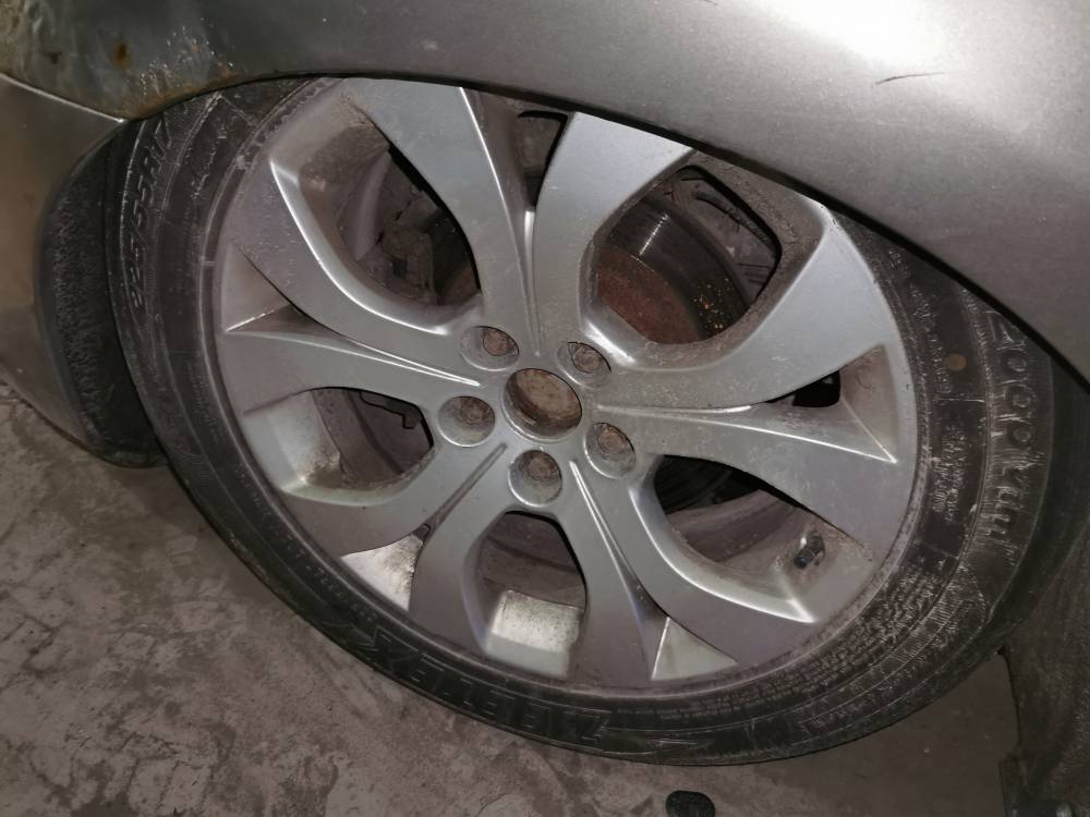 5X108 Citroen C5 2009 Komplet Kół Zimowych R17
