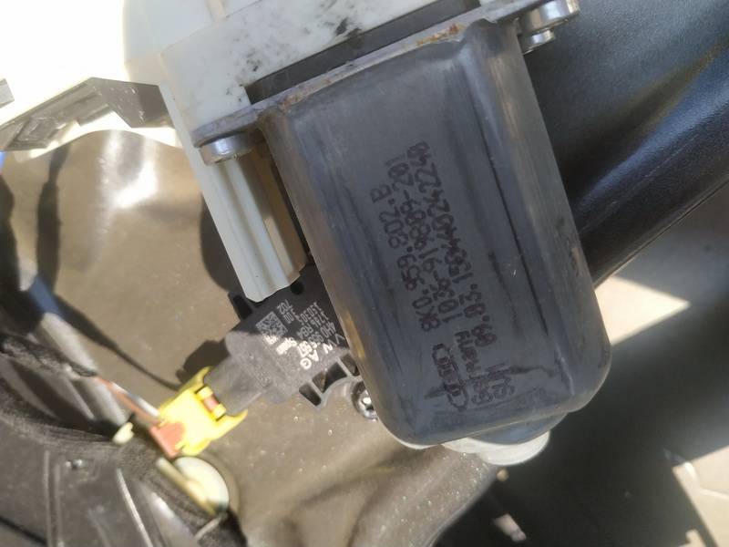 8K0959802B Audi A7 2015 Silnik podnośnika szyby drzwi - PRZEDNIE PRAWE - Thumbnail 2