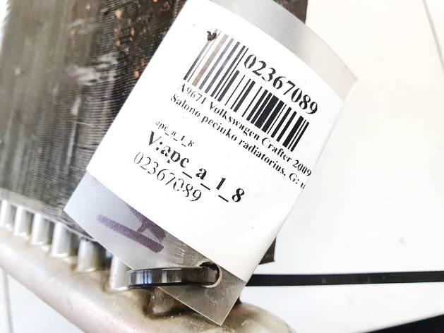 Volkswagen Crafter 2009 Heizungskühler Wärmetauscher - Thumbnail 2