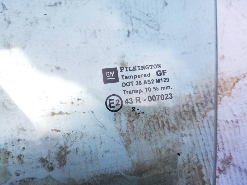 AS2 Opel Zafira 2003 Duru stiklas P.K. - Thumbnail 2