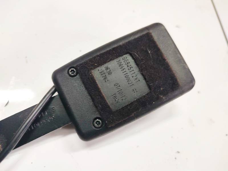 96845112XT Citroen C4 Picasso 2008 Drošības jostas sprādze (turētājs) - AIZMUGURE VIDUR - Thumbnail 3