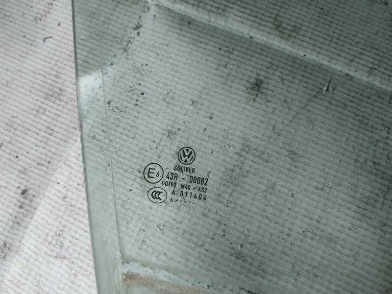 AS2 Volkswagen Passat 2006 Door-Drop Glass - FRONT RIGHT - Thumbnail 2