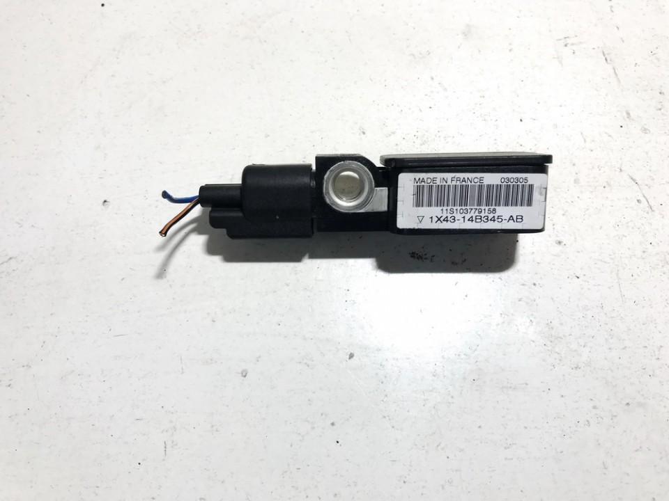 1X4314B345AB Jaguar X-Type 2004 Srs Airbag crash sensor - Thumbnail 2