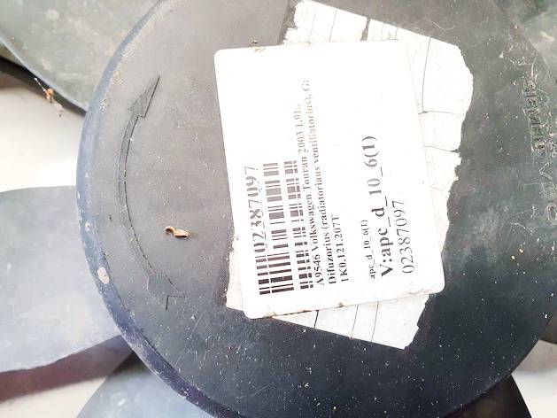 1K0.121.207T Volkswagen Touran 2003 Diffuser, Radiator Fan - Thumbnail 2