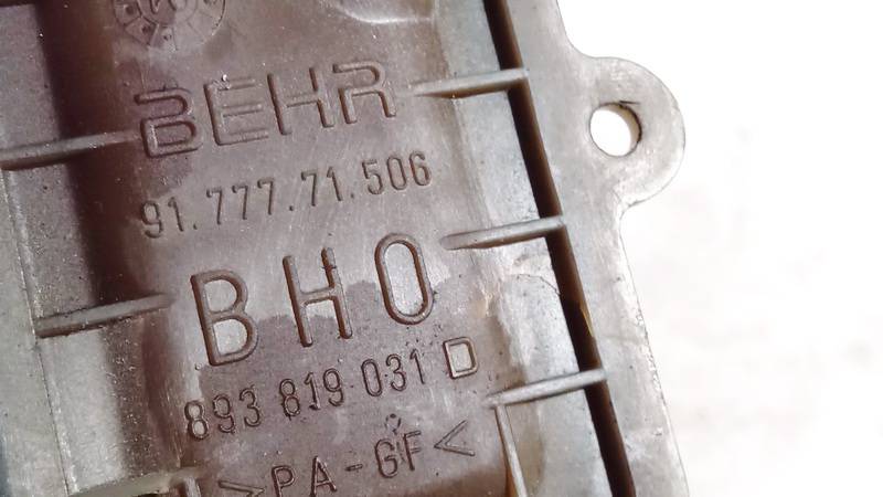 893819031D Audi A4 1995 Lämmityslaitteen kenno - Thumbnail 3