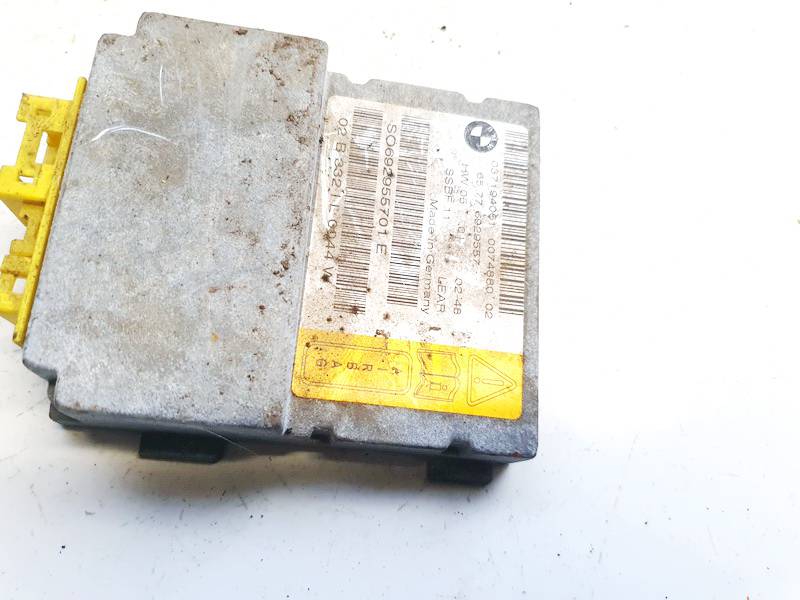 65776929557 BMW 7-Series 2003 Airbag crash sensors module - Thumbnail 2