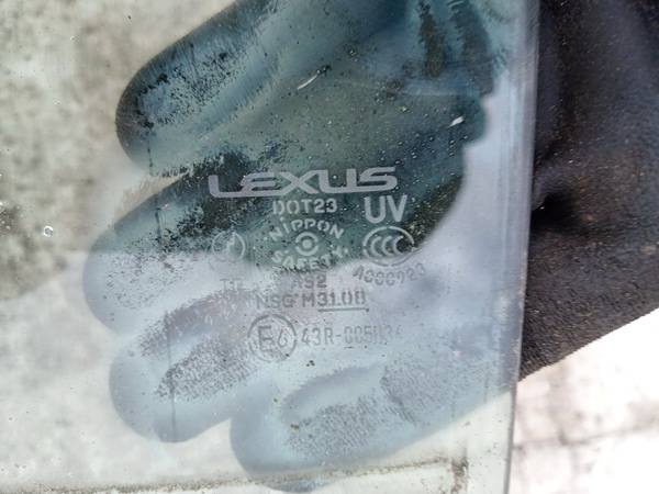 AS2 Volkswagen Passat 1999 Szyba drzwi - TYLNE LEWE - Thumbnail 3