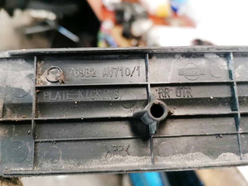 769B2AV710 Nissan Primera 2004 Schwelle verkleidung Hinten Rechts - Thumbnail 3