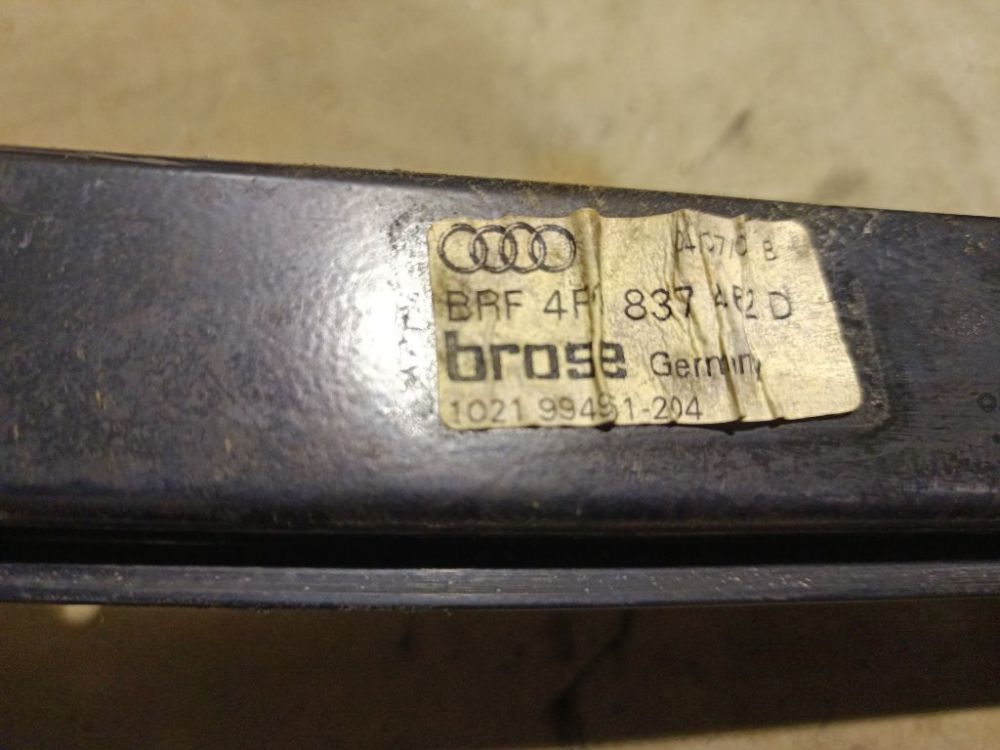 4F0837462D Audi A6 2008 Door window frame - FRONT RIGHT - Thumbnail 5