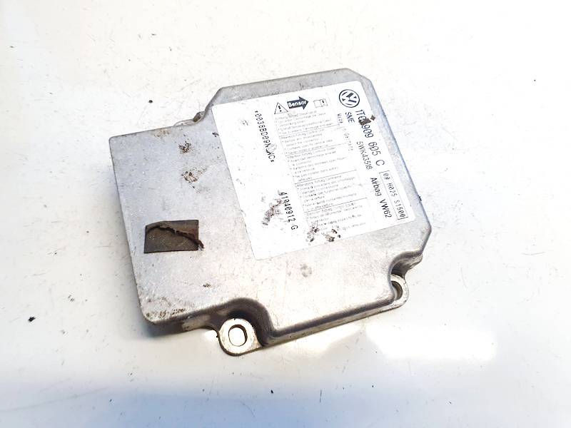 1T0909605C Volkswagen Touran 2006 Airbag crash sensors module - Thumbnail 2