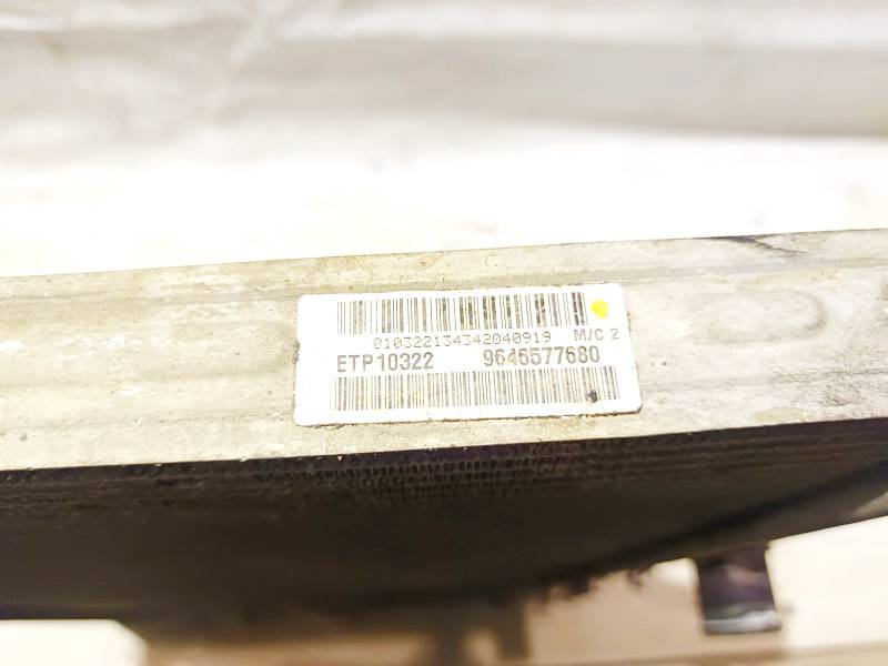 9646577680 Citroen C4 2005 Intercooler radiator - engine cooler fits charger - Thumbnail 3
