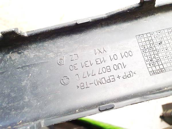 1U0807717C Skoda Octavia 2001 Bumper Molding - FRONT - Thumbnail 2