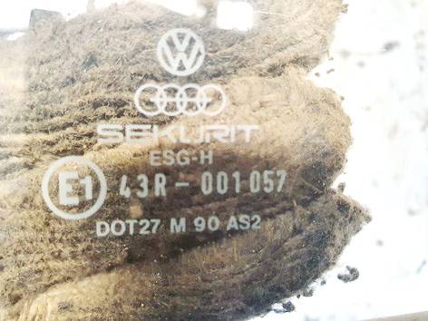 43R001057 Volkswagen Golf 1985 Corner quarter window glass - REAR RIGHT - Thumbnail 3