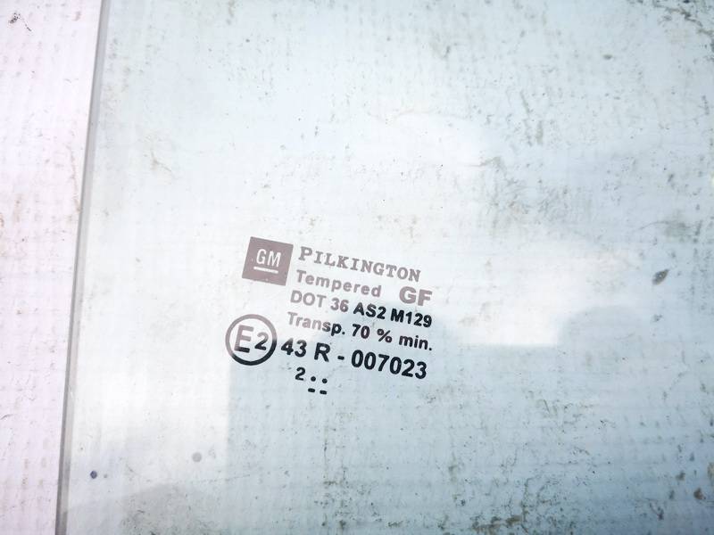 AS2 Opel Zafira 2003 Duru stiklas G.D. - Thumbnail 2