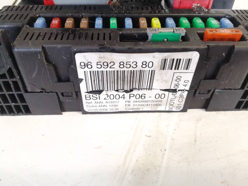 9659285380 Peugeot 207 2006 General Module Comfort Relay (Unit) - Thumbnail 2