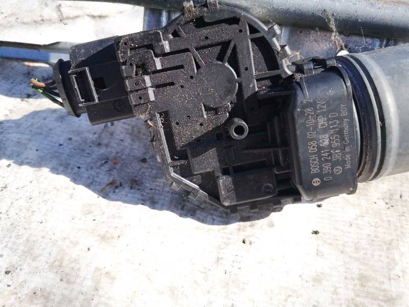 3B1955113D Skoda Superb 2002 Моторчик стеклоочистителя передний - Thumbnail 2